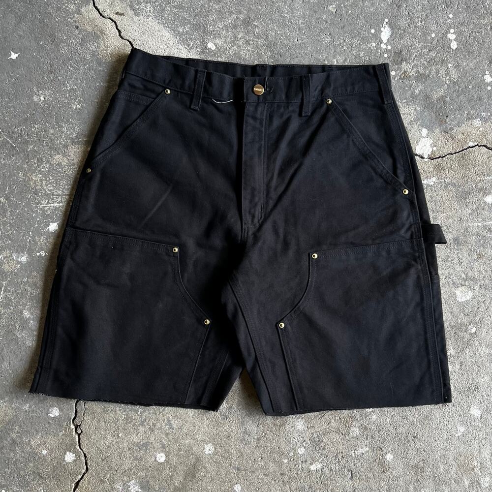 Carhartt black double knee work wear carpenter pants